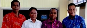 WGUB NTB H Muhammad Amin bersama Pengurus DPW PPNI dan DPD PPNI Kota Mataram (foto: Lombok Pos online)