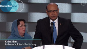 Khizr Khan, Ayah dari seorang prajurit Muslim Amerika yang terbunuh di Irak