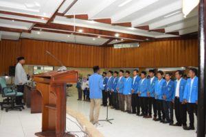 Wagub Lantik Pengurus Koordinator Cabang PMII NTB