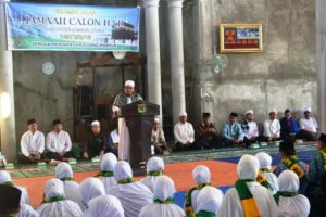Bupati Najmul Lepas Pemberangkatan 52 Calon Haji