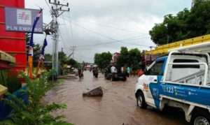 PLN Padamkan Listrik di Empang Karena Banjir