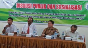 Samalas Institute Gelar Sosialisasi Uang Baru