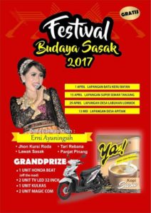 Festival Budaya Dengan Hadiah 12 sepeda Motor