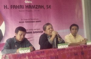 Fahri Hamzah Bicara Tentang Duta NTB Di Pusat