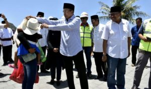 TGB Mengawali Penggunaan Masjid ‘Nurul Bilad’ di KEK MANDALIKA Untuk Sholat Jum’at