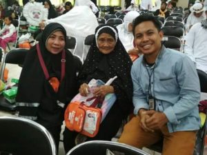 Baiq Mariah Margani Muhammad binti Abdul Gani, Jamaah Haji Tertua Tiba di Lombok