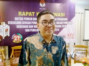 Rakor KPU NTB, Menegaskan Hak Pilih Bagi Yang Sudah Menikah