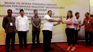 Heri Susanto Terpilih Aklamasi Jadi Ketua REI NTB