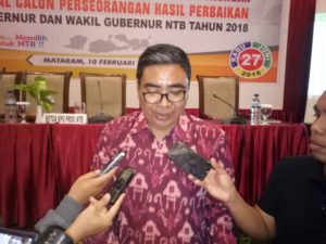 DPS Pilgub NTB 3,5 Juta, Pemilih Potensial NonKTP-El 319 Ribu Lebih