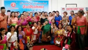 Perempuan Hindu Menyerukan Coblos Paslon No 3