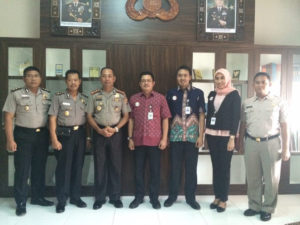 Pertemuan Koordinasi BPJS Cabang Mataram Dengan Polda NTB