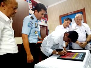 Media Center Kantor Imigrasi Mataram Diresmikan.