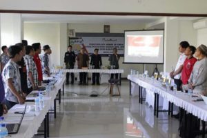 KPU KLU Sosialisasikan Aplikasi Silon