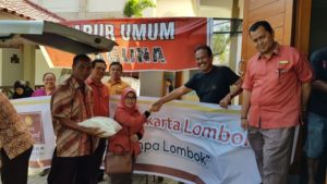 PDIP NTB Instruksikan Kadernya Dampingi Korban Gempa Lombok .