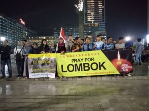 Mahasiswa NTB-Jakarta, Desak Pemerintah Tetapkan Gempa Lombok Sebagai Bencana Nasional