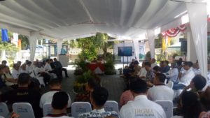 Rakor Di Halaman Kantor,   Dispar Bersama StakeHholder Pariwisata Lombok Siap Bangkit