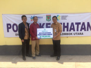 BPJS Kesehatan Serahkan Bantuan Untuk Pembuatan Fasilitas MCK Pengungsi