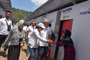 BUMN Bersinergi Bangun 1.700 Rumah Tahan Gempa