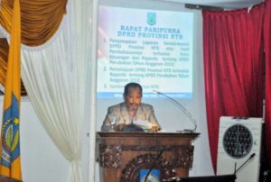 Postur APBD NTB 2018 Jadi Defisit