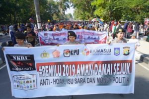 Deklarasi Kampanye Damai Pemilu 2019, Bebas Hoax, Politik Uang dan SARA