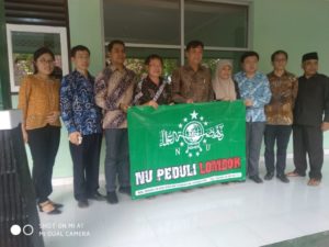 Konjen Tiongkok Kunjungi Korban Gempa Lombok Bersama NU Peduli