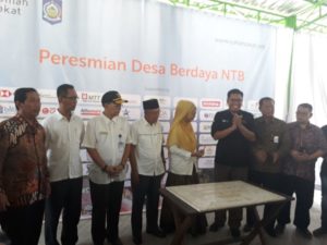 Rumah Zakat Resmikan Desa Berdaya di Lombok Utara