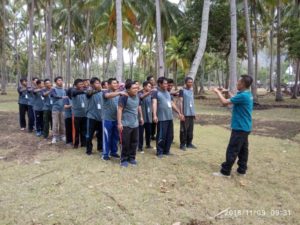  Tagana Muda Lobar Disiapkan Hadapi Bencana