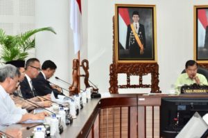 Percepat Rehab Rekon, Gubernur dan Wagub Rapat Bersama Wakil Presiden