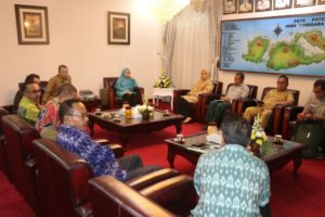 Gubernur, Wagub dan Sekda Bahas Infrastruktur di Bima