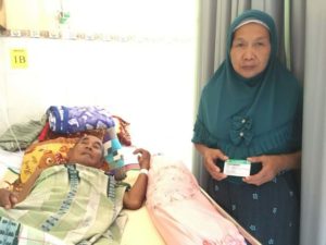 Sa’adah Lega, Biaya Pengobatan Suami Dijamin  JKN-KIS