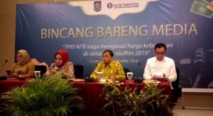 TPID NTB Siap Mengawal Gejolak Harga Kebutuhan Pokok