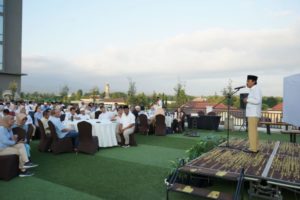 Ratusan Kader Partai Gerindra Rayakan Kemenangan Capres/Cawapres Prabowo-Sandi Di NTB