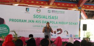 Ade Rai Sosialikan Pola Hidup Sehat Di Lombok Barat