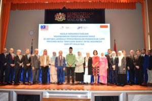 Gubernur NTB Bersama Menteri Pendidikan Malaysia, Saksikan MoU LPP NTB Dengan 18 Universitas di Malaysia