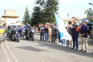 Gubernur NTB Lepas Touring Merah Putih di Eks Bandara Selaparang