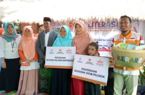 Pesan Hj. Niken, Membaca Membentuk  Generasi Bermanfaat Bagi Bangsa Negara