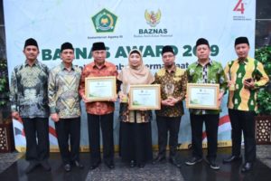 Wagub Terima Baznas Award 2019 Untuk Baznas Provinsi NTB