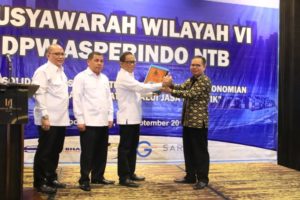 Kemajuan Insfastruktur NTB Dikagumi Pengusaha Asperindo  