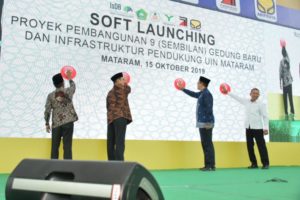 Gubernur dan Menteri Agama Resmikan Sembilan Gedung Baru UIN Mataram