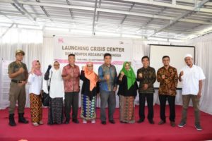 Tingkatkan Kapasitas CPM KLU, Perkumpulan Panca Karsa Launching Crisis Center