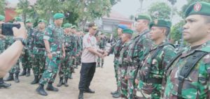 TNI Polri Di NTB Gelar Apel Gabungan Siap Amankan Pelantikan Presiden dan Wapres