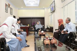 Wagub Minta Duta Forum Pelajar Indonesia Beri Yang  Terbaik untuk NTB