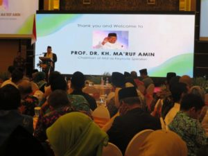 Ma’ruf Amin Bicara Layanan Wisata Berstandar Halal