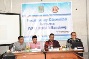 Bangun Model Relasi Kewenangan Pemerintahan, Pemda KLU Bersama FISIP UNPAD Gelar FGD
