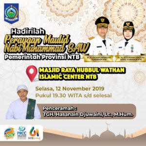 Untuk Semarakkan Peringatan Maulid, Pemprov Undang Masyarakat Hadir Di Islamic Center
