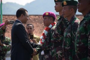 Satgas Zeni TNI Sukses Pulihkan NTB Pasca Gempa