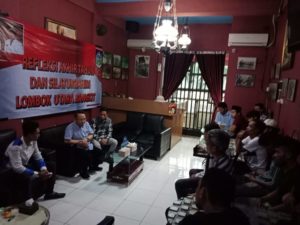 Obrolan Demokrasi Bupati Najmul Akhyar Bersama Aktivis Mahasiswa Lombok Di Jakarta