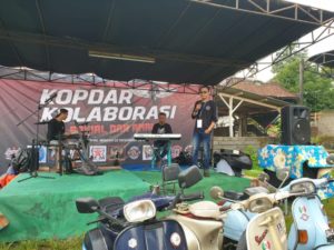 Komunitas Motor Menggelar Kopi Darat Kolaborasi/Kopdar Gabungan