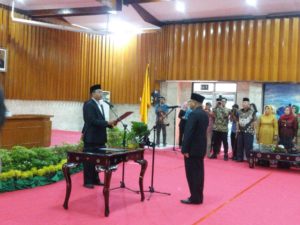 Dilantik Sebagai Sekda, Lalu Gita Diminta Segera Sukseskan Pembangunan Di Mandalika