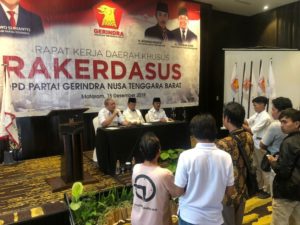Gerindra NTB Berpeluang Bidik Calon Luar Partai Di Pilkada